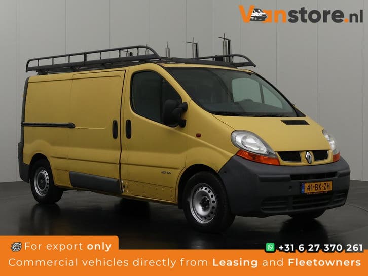 Renault Trafic 19DCi 2004 (Export only), Auto's, Bestelauto's, Te koop, Handgeschakeld, BTW verrekenbaar, Diesel, Renault