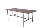 Eettafel - Alvora - 200x90 cm - Bruin - Jörn, Huis en Inrichting, Tafels | Eettafels, Verzenden, Nieuw