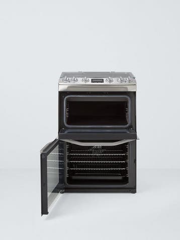 JOHN LEWIS JLFSMC62M  Fornuis  60cm  Dual Fuel  Roestvrij, Ophalen of Verzenden, Nieuw