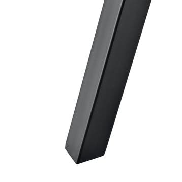 Stalen A tafelpoot set van 2 meubelpoot 40x12x40 cm zwart, Verzenden, Nieuw