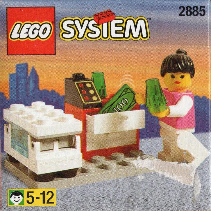 LEGO System Ijsverkoper - 2885 (Nieuw), Kinderen en Baby's, Speelgoed | Duplo en Lego, Nieuw, Verzenden