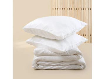 Sjumo Tencel Sateen Dekbedovertrek - 200x220 cm - Ademend en, Verzenden, Nieuw