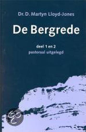 BERGREDE, DE  1 & 2 / De Bergrede pastoraal uitgelegd / 1-2, Verzenden, Zo goed als nieuw, D.M. Lloyd-Jones