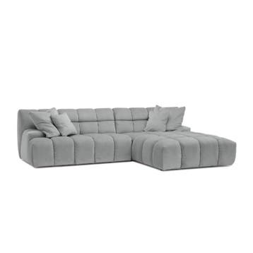 Loungebank Tynaarlo - loungebanken - Zilver, Nieuw, Stof
