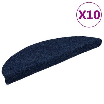 vidaXL Trapmatten zelfklevend 10 stuks 56x17x3 cm, Verzenden, Nieuw