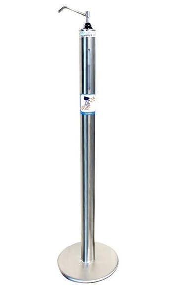 desinfectiezuil met dispenser | 107,5 cm (h), Verzenden