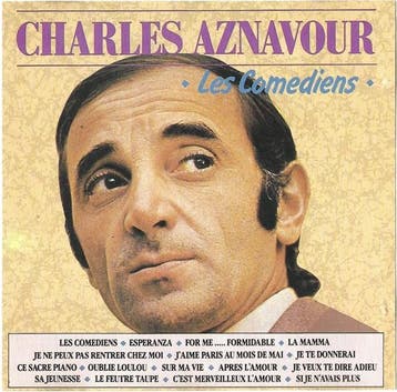cd - Charles Aznavour - Les Comediens, Verzenden, Zo goed als nieuw