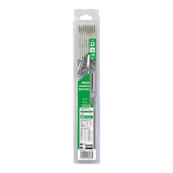 Laselektroden RVS GYS 316LSi 2,5mm blister 10 stuks, Verzenden, Nieuw, Overige typen
