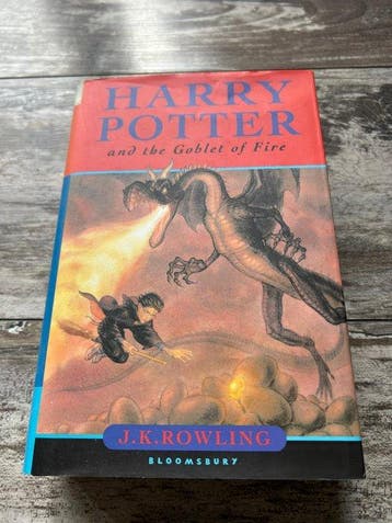 J.K Rowling - Harry Potter and the Goblet of Fire. - 2000