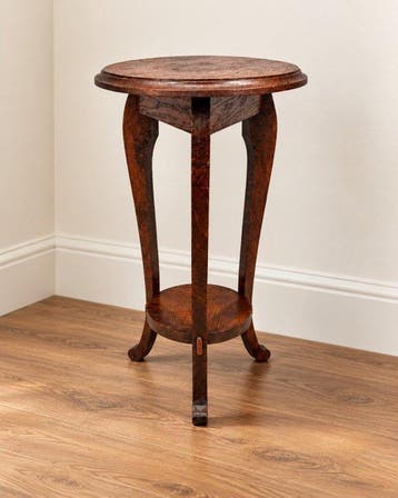 Amsterdamse School stijl bijzettafel / plantentafel -