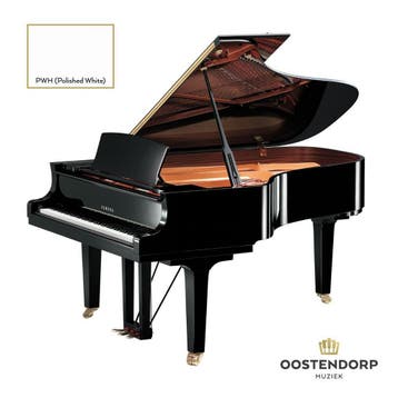 Yamaha C6X PWH messing vleugel, Muziek en Instrumenten, Piano's, Nieuw, Wit, Vleugel