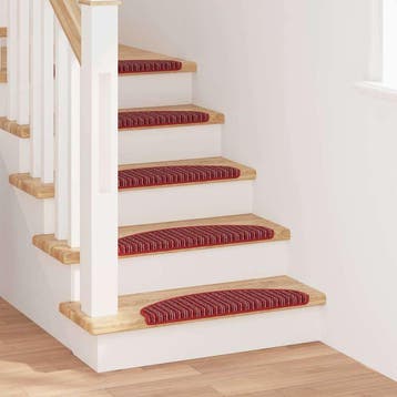 vidaXL Zelfklevende Trapmatten 15 st 65 x 21 x 4 cm Non-Slip, Verzenden, Nieuw