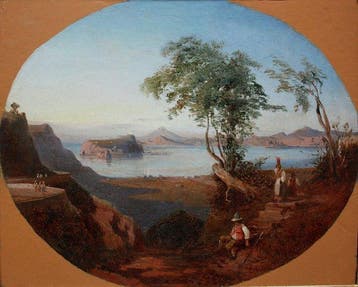 Giacinto Gigante (1806-1876), Circle of - Neapolitan coastal