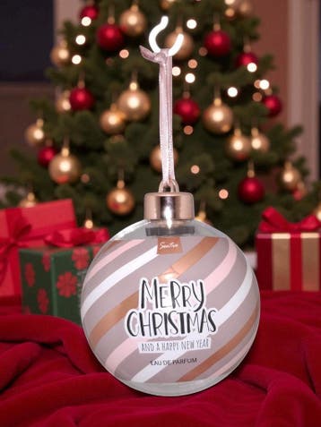 SENTIO FEESTDAGEN PINK Merry Christmas kerstbal parfum, Verzenden, Nieuw