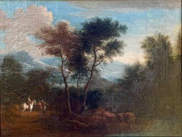 Jan Dirksz Both (1618-1652), Kring van - An Italianate