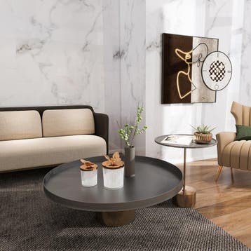 Wandpaneel Bladel set van 4 panelen 120x60 cm White Marble [, Verzenden, Nieuw