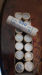 Italië, Republiek Lotto 14 rotolini da 10 Lire - anni vari
