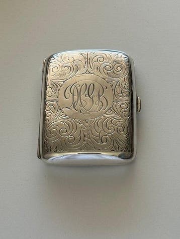 sigaretten dispenser - .925 zilver - Zilveren, Nieuw