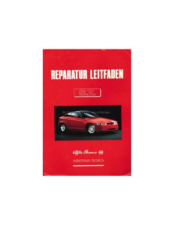 1990 ALFA ROMEO SZ (ES30) WERKPLAATSHANDBOEK DUITS