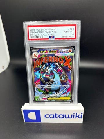 Pokémon - 1 Graded card - Mega Charizard X ex - 223/193 -, Nieuw