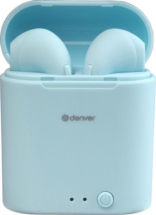 2dekans | Denver TWE-46 - Earbuds - Wireless - Draadloos, Audio, Tv en Foto, Koptelefoons, Zo goed als nieuw, Ophalen of Verzenden