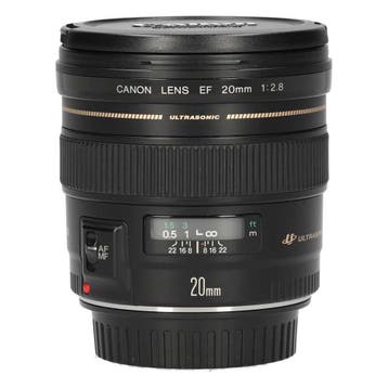 Canon EF 20mm F/2.8 USM met garantie, Audio, Tv en Foto, Ophalen of Verzenden, Gebruikt