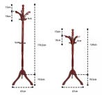 Houten Vintage Kapstok – Vrijstaande Boomkapstok voor Hal, Verzenden, Nieuw