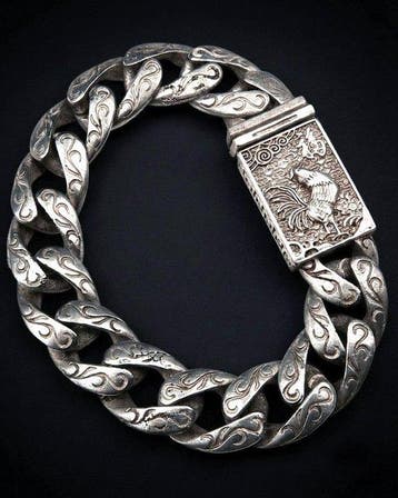 Beschermingsarmband - Keizerlijke haan - Zodiakarmband -