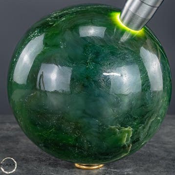 Natuurlijke hoogwaardige jade-nephrietbol uit Birma – 4,2