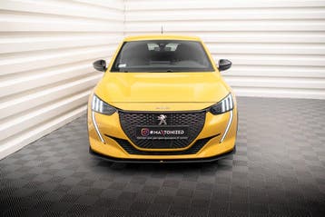 Maxton Street Pro Front Splitter Peugeot 208 GT Mk2 - Zwart, Verzenden