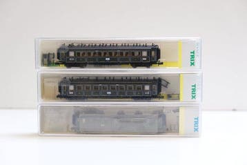 Minitrix N - 13715, 13716, 13717 - Treinset (3) - Drie, Nieuw