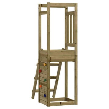 vidaXL Speelhuis 53x46,5x169 cm geïmpregneerd grenenhout, Verzenden, Nieuw