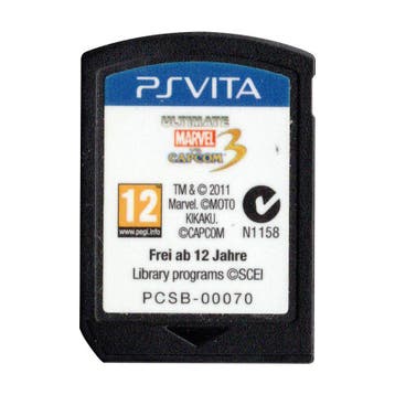 PS Vita Ultimate Marvel Vs Capcom 3, Spelcomputers en Games, Verzenden, Zo goed als nieuw