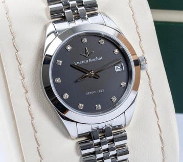 Lucien Rochat - Madame - Black & Diamonds - 32 mm - Zonder, Nieuw