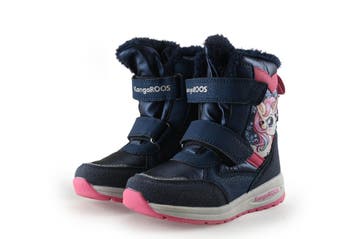 Kangaroos Snowboots Meisjes in maat 28 Blauw, Kinderen en Baby's, Kangaroos, Verzenden, Jongen of Meisje, Schoenen