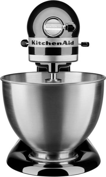 KitchenAid K45SSEOB Classic - Keukenmachine - zwart, Witgoed en Apparatuur, Ophalen of Verzenden, Zo goed als nieuw