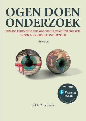 9789043036825 Ogen doen onderzoek | Tweedehands, Verzenden, Zo goed als nieuw, J.M.A.M. Janssens