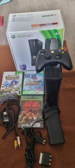 Microsoft - Xbox 360 S - Slim 4GB - Videogameconsole + games, Nieuw