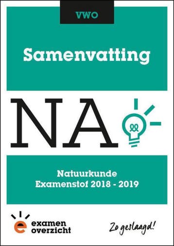 ExamenOverzicht - Samenvatting Natuurkunde VWO 9789492871855, Verzenden, Zo goed als nieuw, ExamenOverzicht