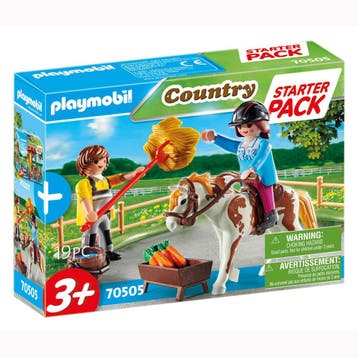 Playmobil Country Starterpack Manege Uitbreidingsset - 70505, Verzenden, Nieuw