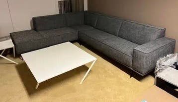 Nordin hoekbank Kartel Living, Ophalen, 250 tot 300 cm, Hoekbank, Nieuw