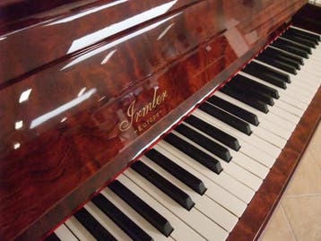 Prachtige Irmler piano, 1.22m. hoog -10% KORTING, Verzenden, Zo goed als nieuw, Overige kleuren, Piano