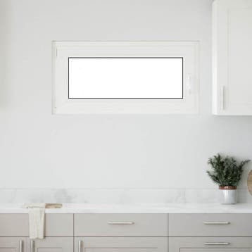 vidaXL Kantel- en draaivenster voor de kelder RISOR 100 x 50, Doe-het-zelf en Verbouw, Glas en Ramen, Verzenden, Nieuw