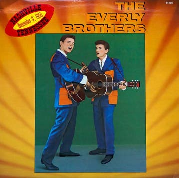 Everly Brothers - Nashville Tennessee, November 9, 1955, Ophalen of Verzenden, Gebruikt
