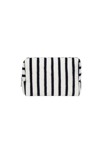 Goudlief Make-uptassen strip casual polyester dagelijkse..., Verzenden, Nieuw, Roze