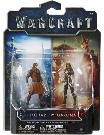 World of Warcraft Lothar vs Garona Mini Figure 2-pack (Nieuw, Verzenden, Nieuw