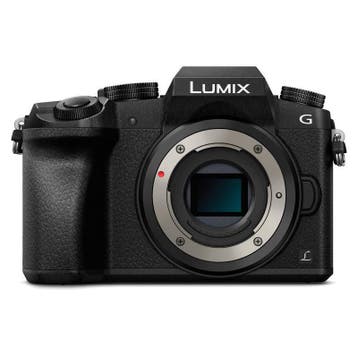 Panasonic DMC-G7 systeemcamera Body Zwart - Tweedehands, Verzenden, Gebruikt, Panasonic