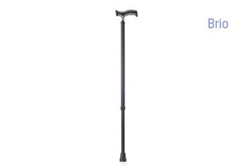 Moretti wandelstok aluminium zachte rubberen T handgreep - v, Verzenden, Nieuw