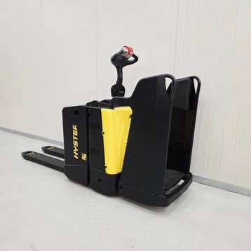 2018 - hyster - elektrische meerij palletwagen - opstapper, Zakelijke goederen, Machines en Bouw | Heftrucks en Intern transport