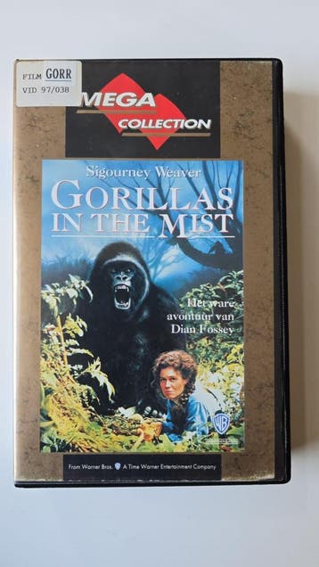 GORILLAS IN THE MIST (EX RENTAL) (VHS), Cd's en Dvd's, Verzenden, Gebruikt